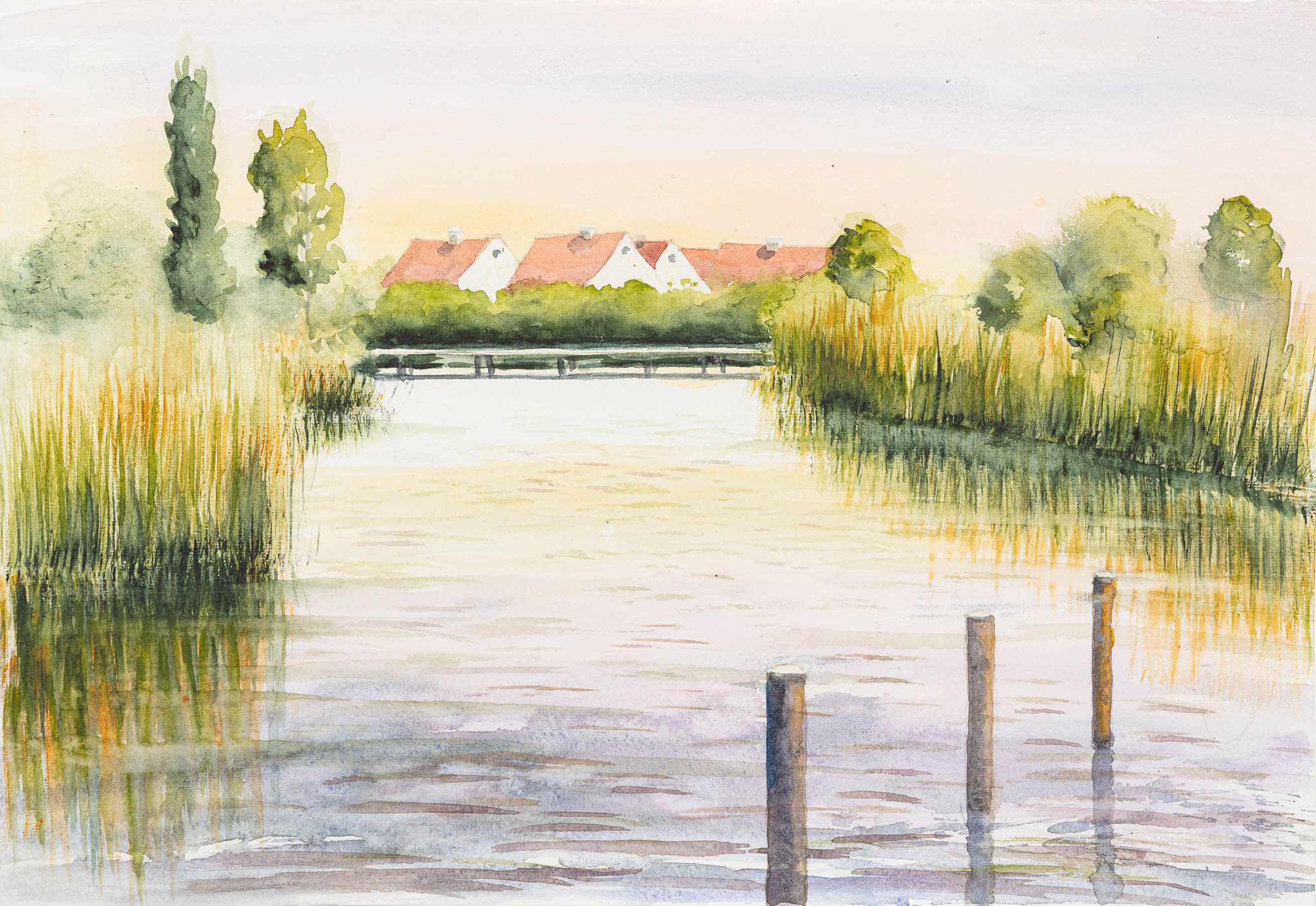 Häuser am Neusiedler See